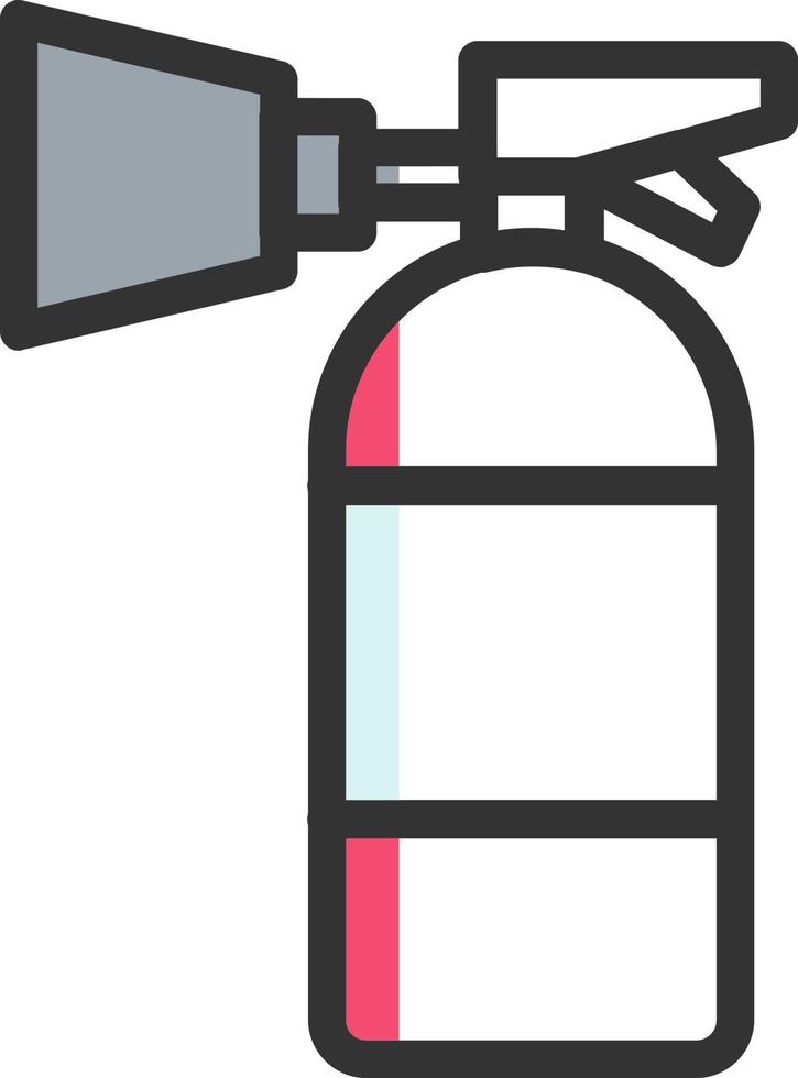 Fire Extinguisher Vector Icon Design