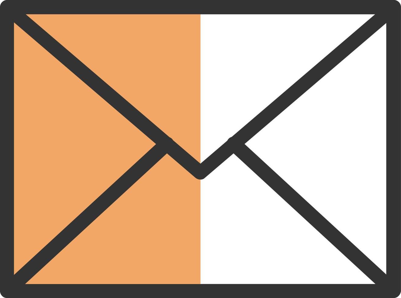 Envelope Square Vector Icon Design