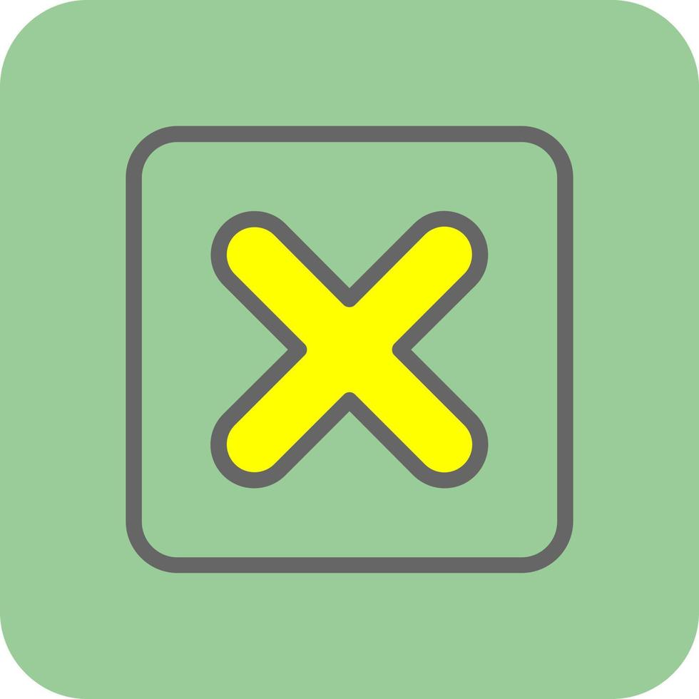 Delete Vector Icon Design