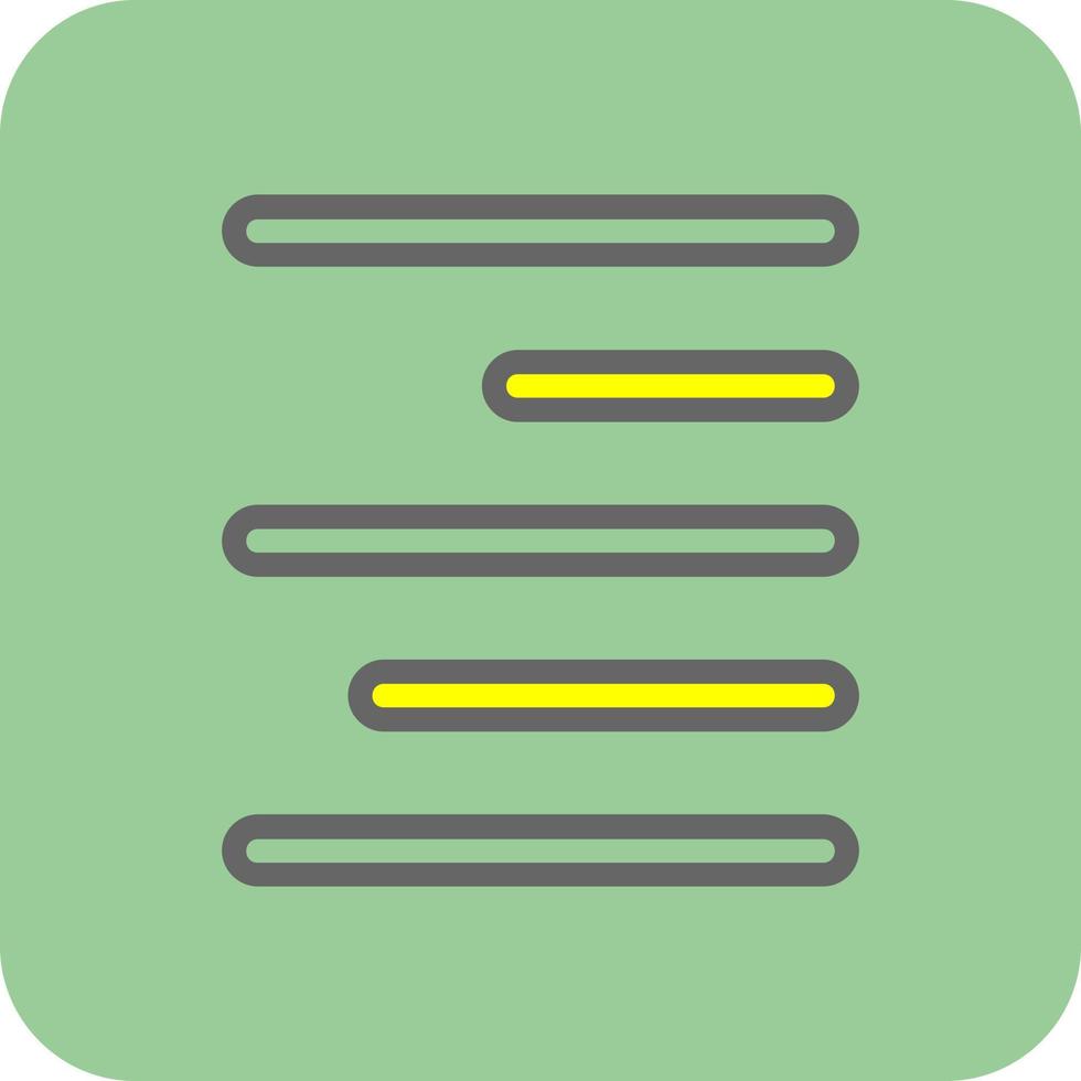 Align Vector Icon Design