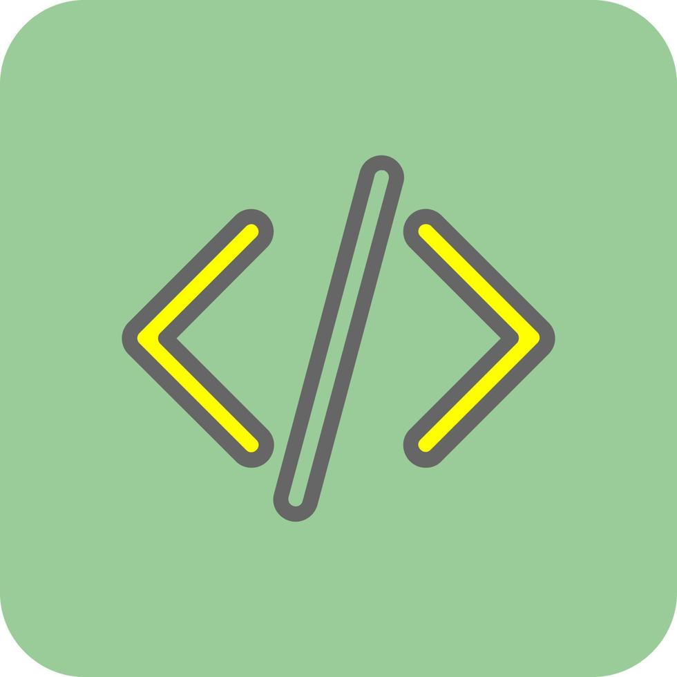 Code Vector Icon Design
