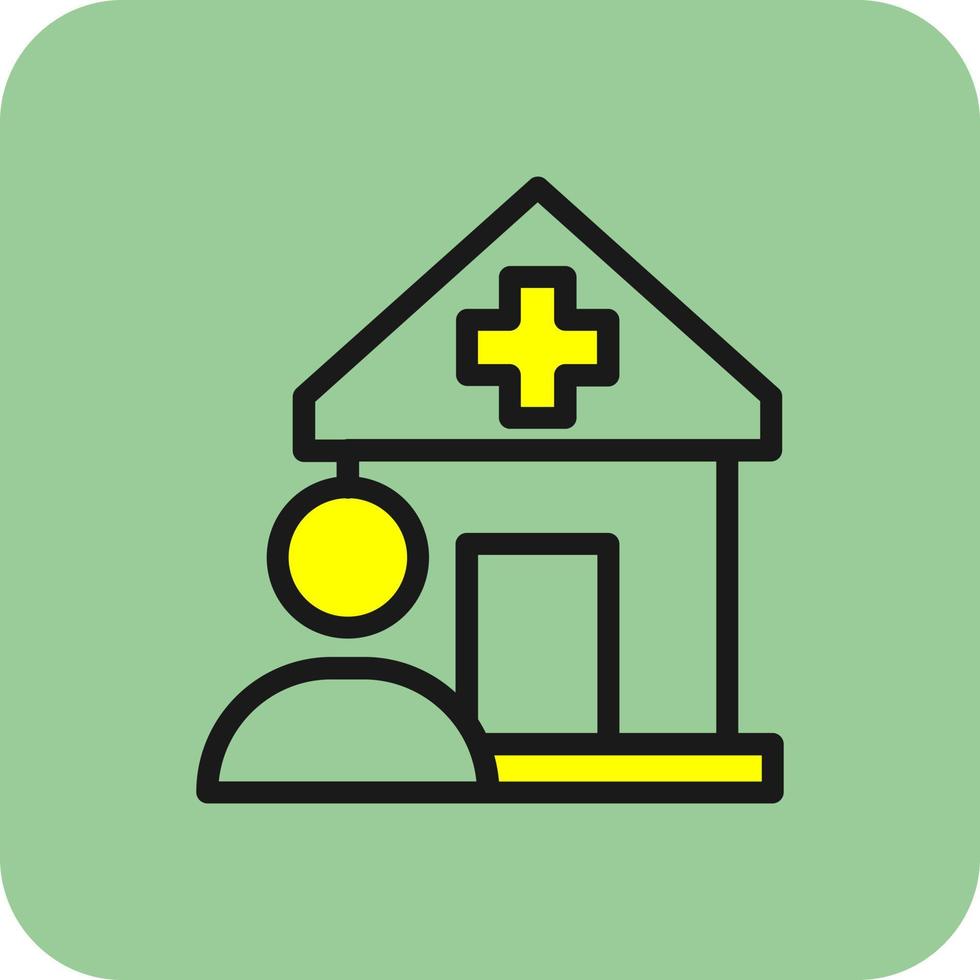 Hospital User Vector Icon Design