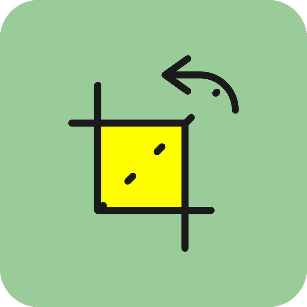 Crop Alt Vector Icon Design