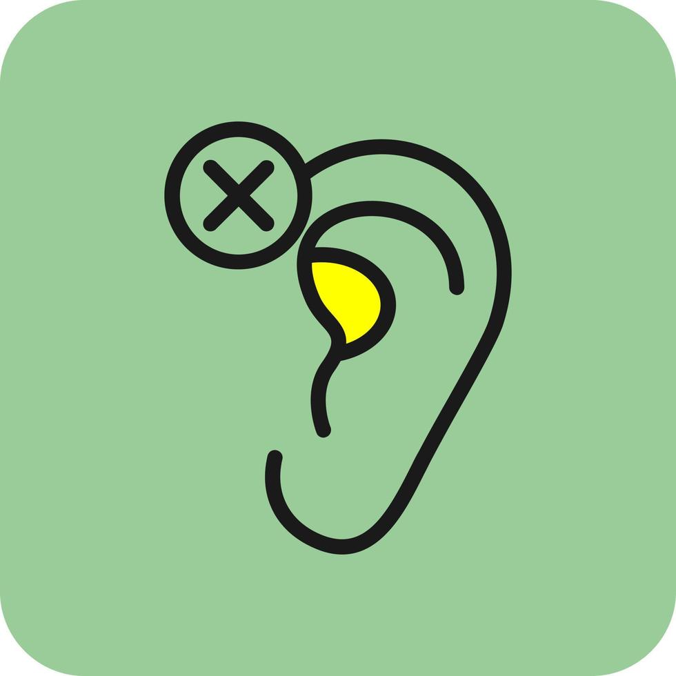 Deaf Vector Icon Design