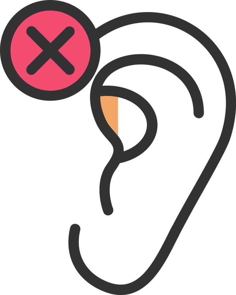 Deaf Vector Icon Design