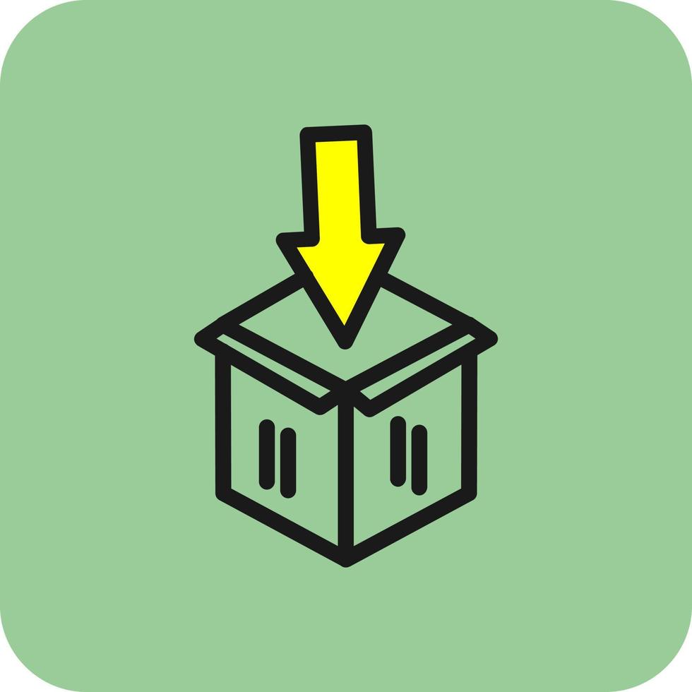 Box Open Vector Icon Design