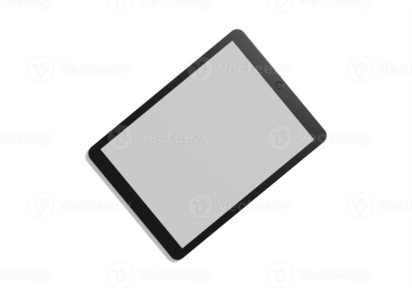 Tablet screen mockup photo