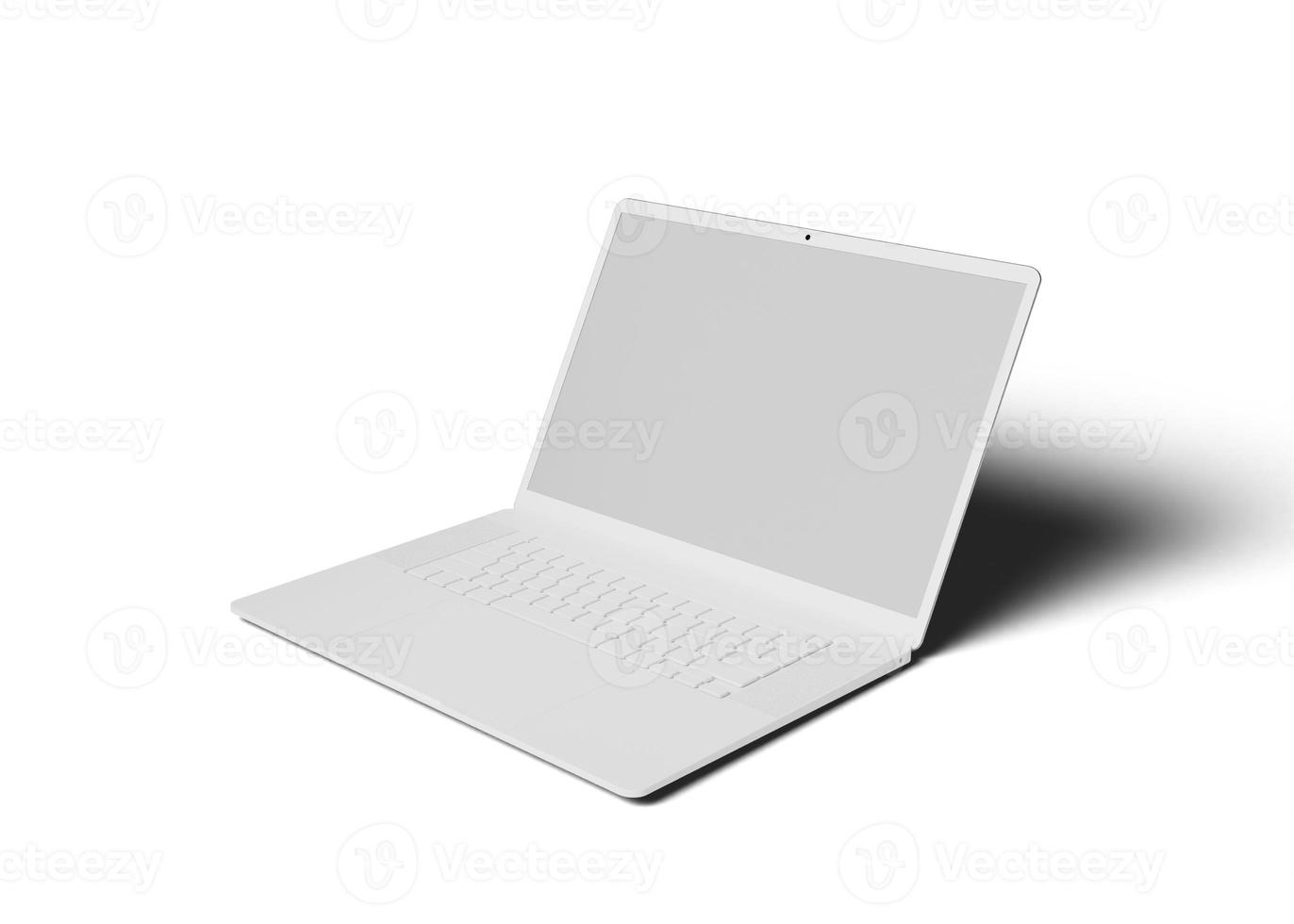 Laptop screen mockup photo