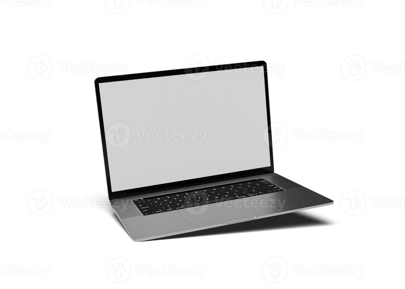 Laptop screen mockup photo