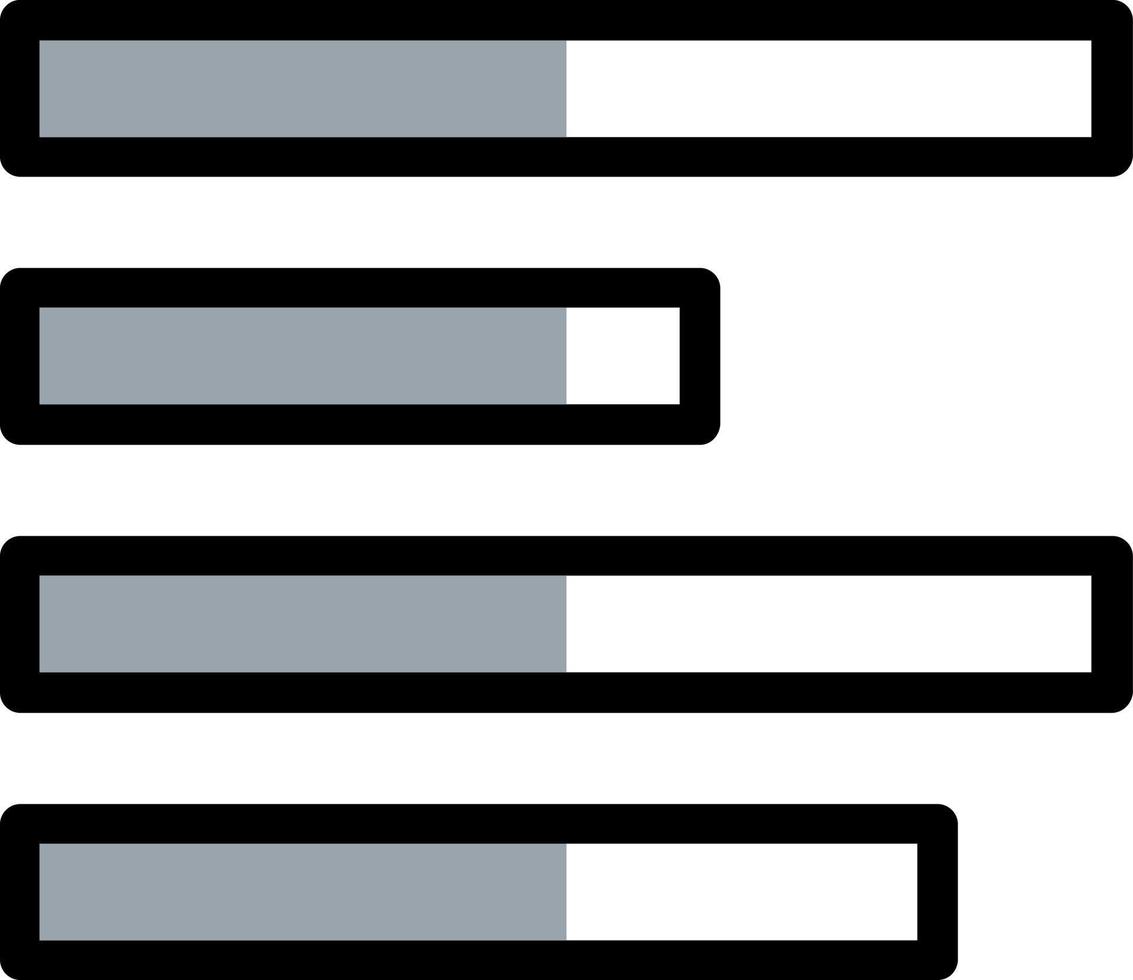 Align Right Vector Icon Design