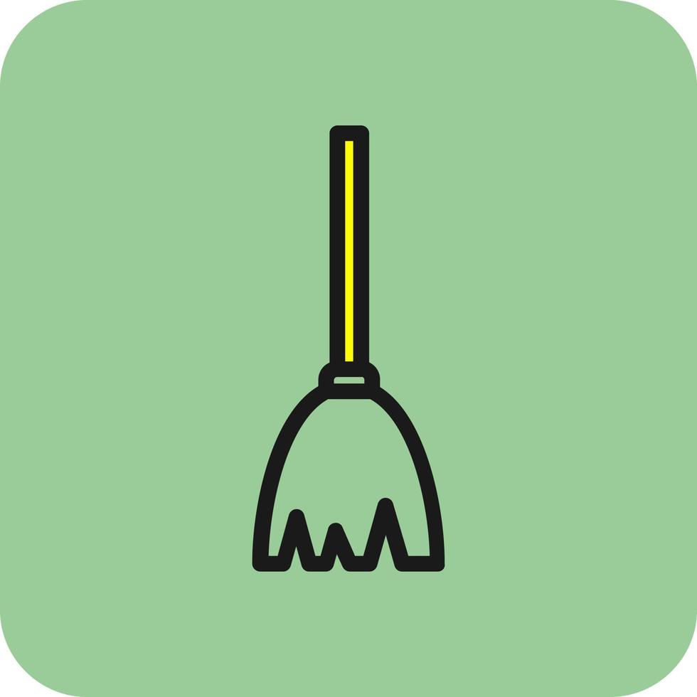 Broom Vector Icon Design