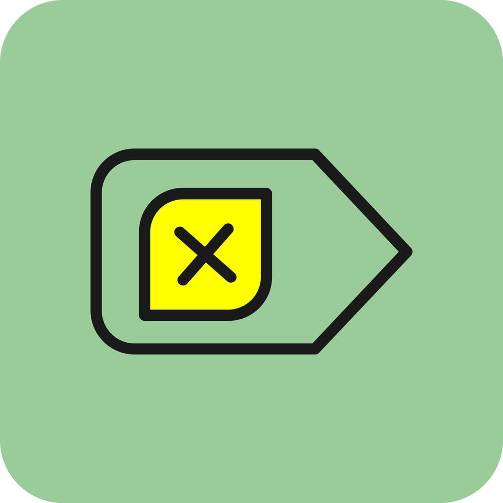 Backspace Vector Icon Design
