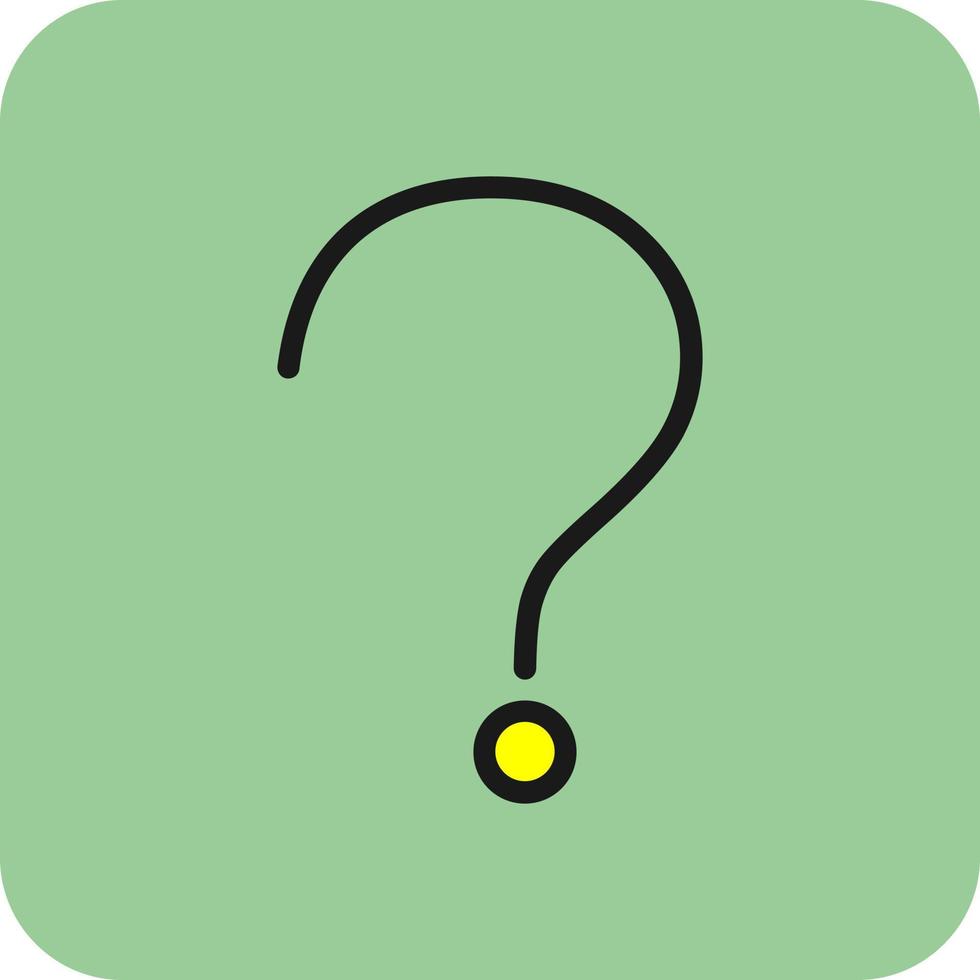 Question Vector Icon Design