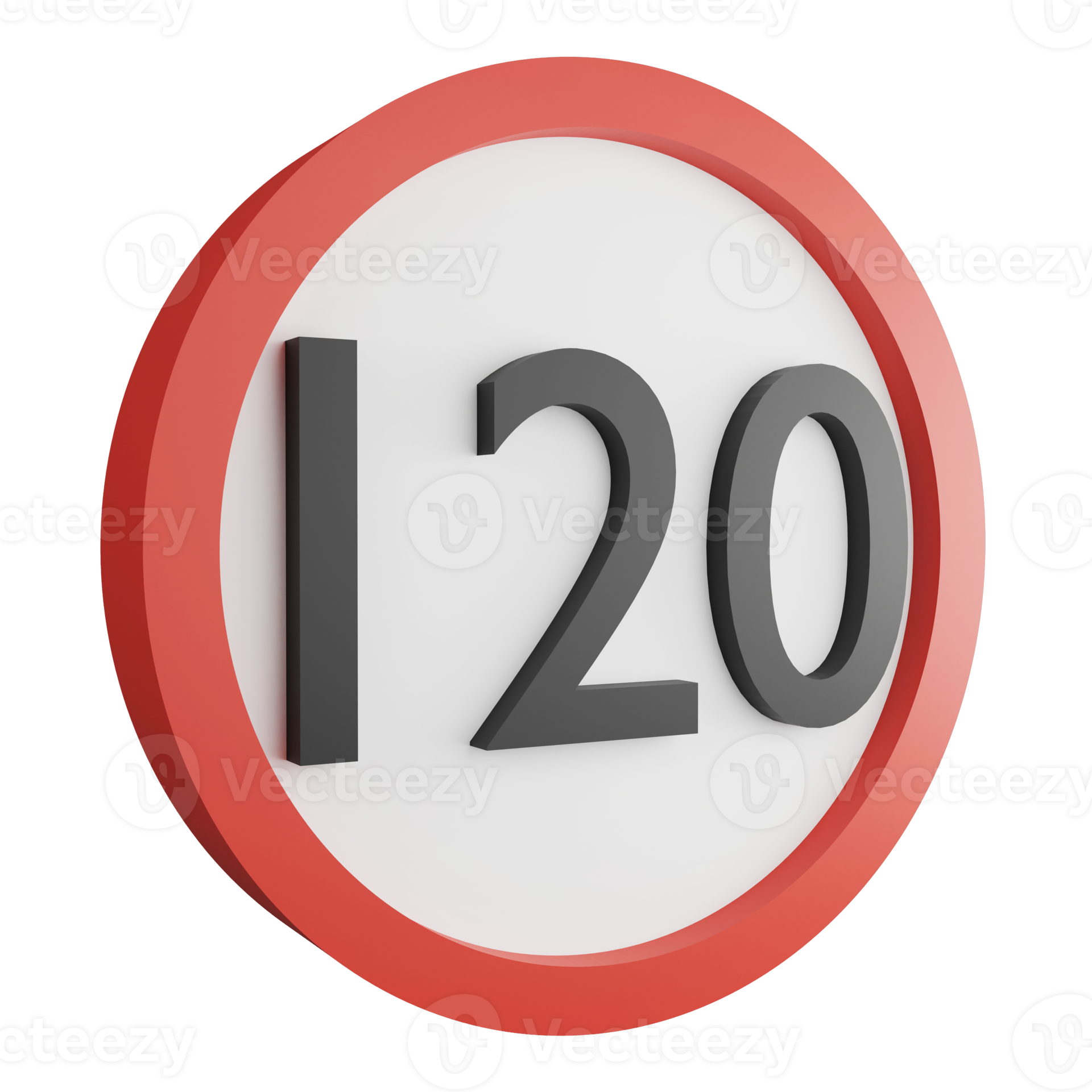 3D Render 120 Maximum Speed Limit Sign Icon Isolated On Transparent 3d-render-120-maximum-speed-limit-sign-icon-isolated-on-transparent
