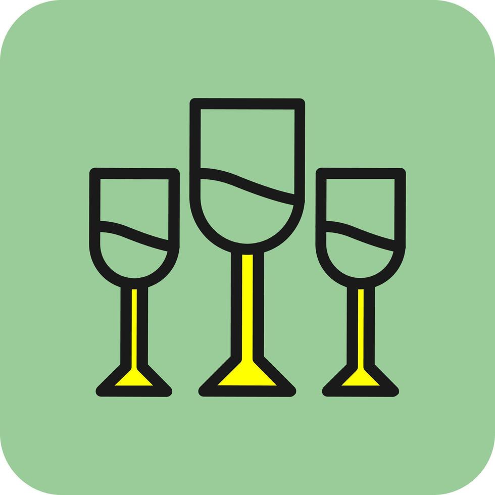 Glasses Vector Icon Design