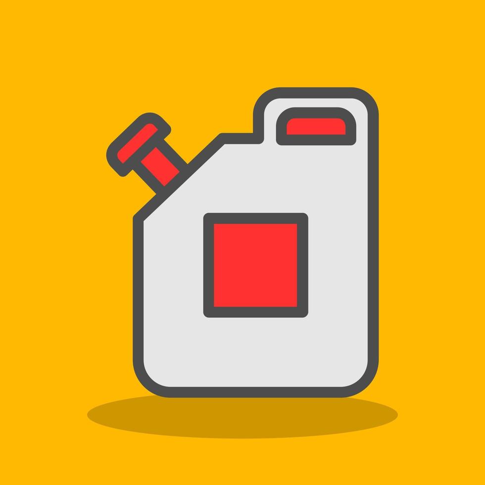 Oil Can Vector Icon Design