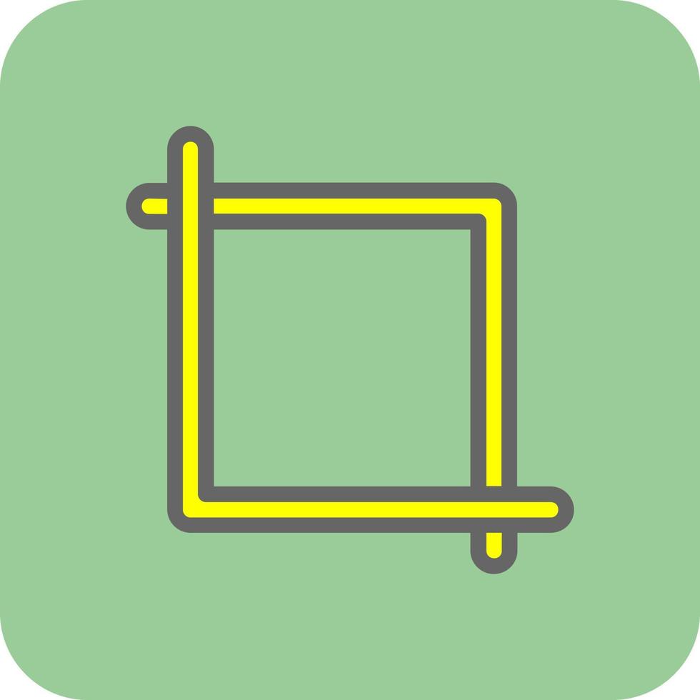 Crop Vector Icon Design