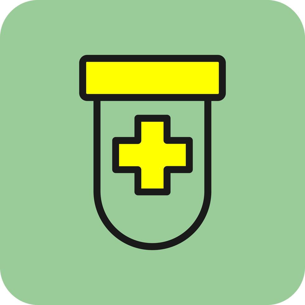 Prescription Bottle Alt Vector Icon Design
