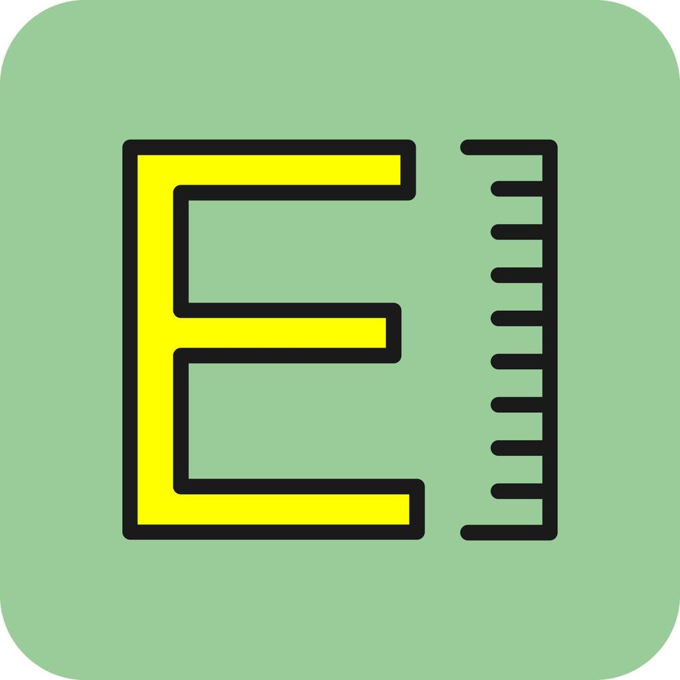 Font Vector Icon Design