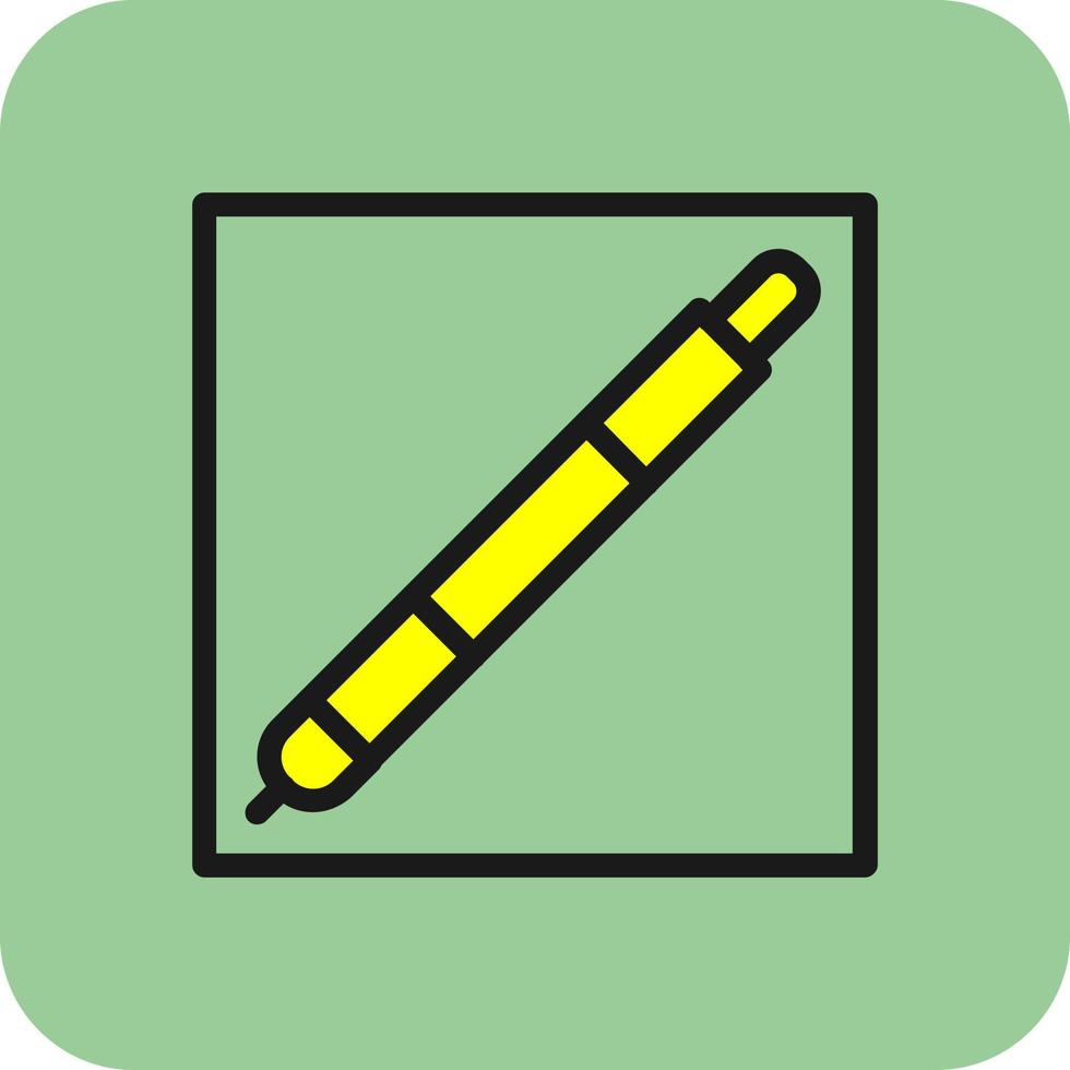 Pen Square Vector Icon Design