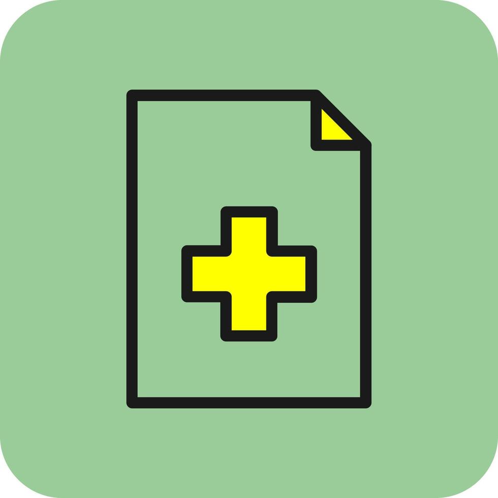 File Medical Vector Icon Design