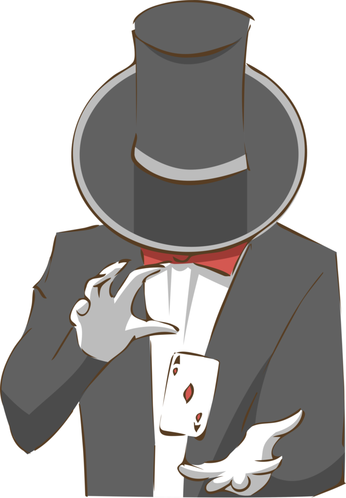 Magician png graphic clipart design