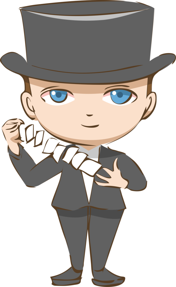 Magician png graphic clipart design