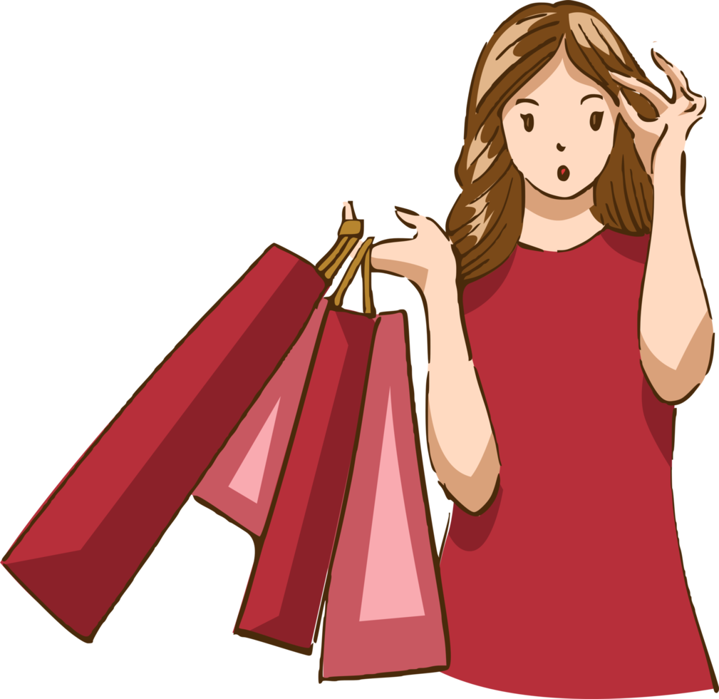 shopping png graphic clipart design