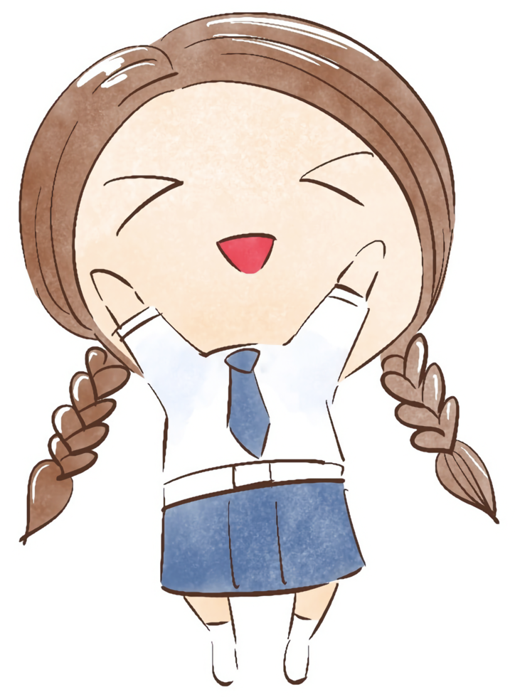 Kid student cartoon png design