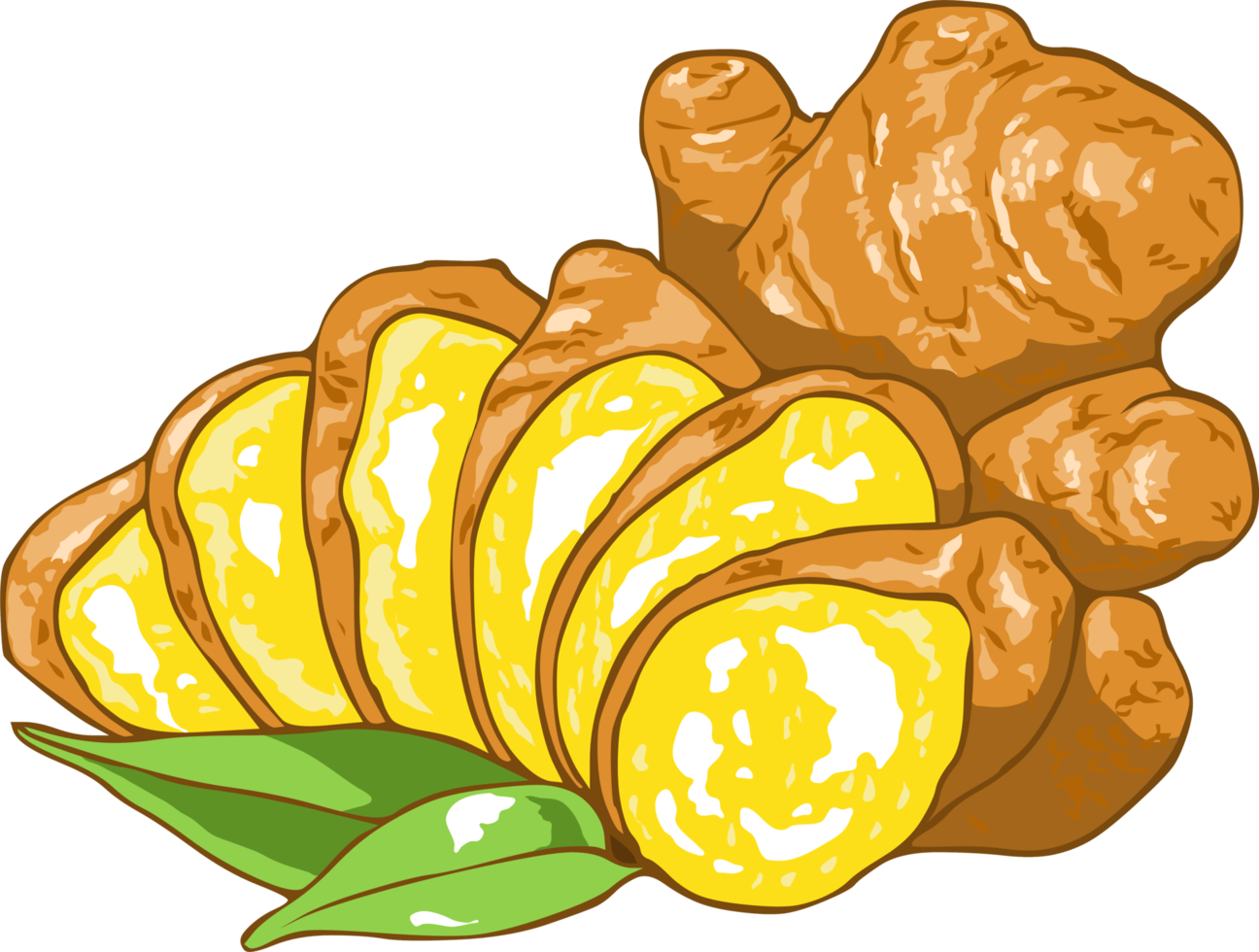 Ginger png graphic clipart design