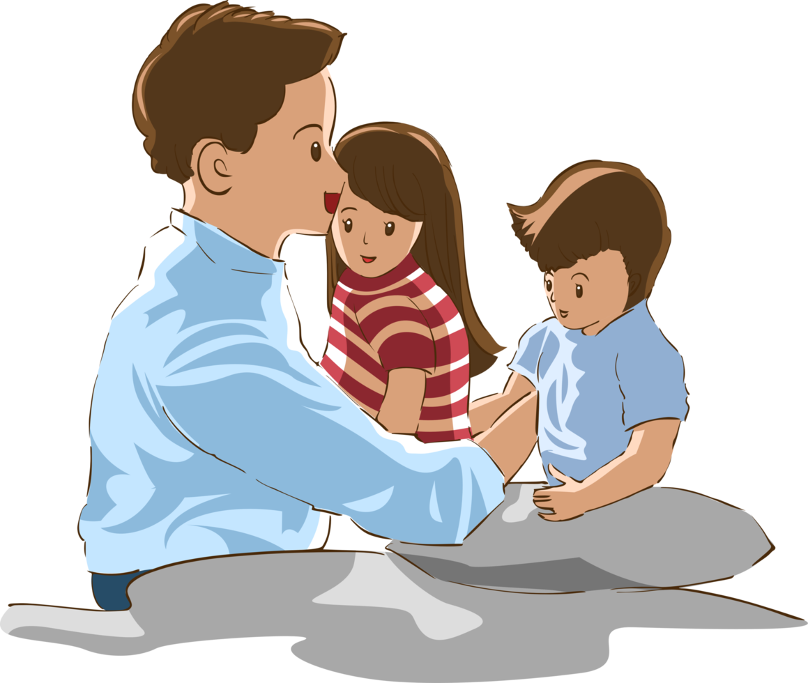 Family png graphic clipart design