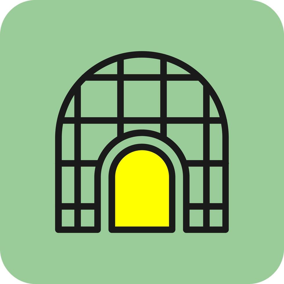 Igloo Vector Icon Design