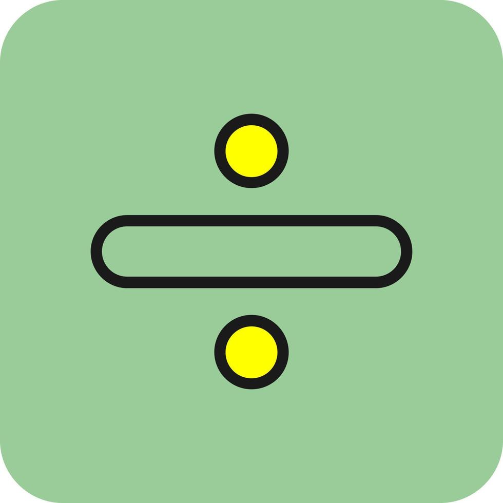 Divide Vector Icon Design