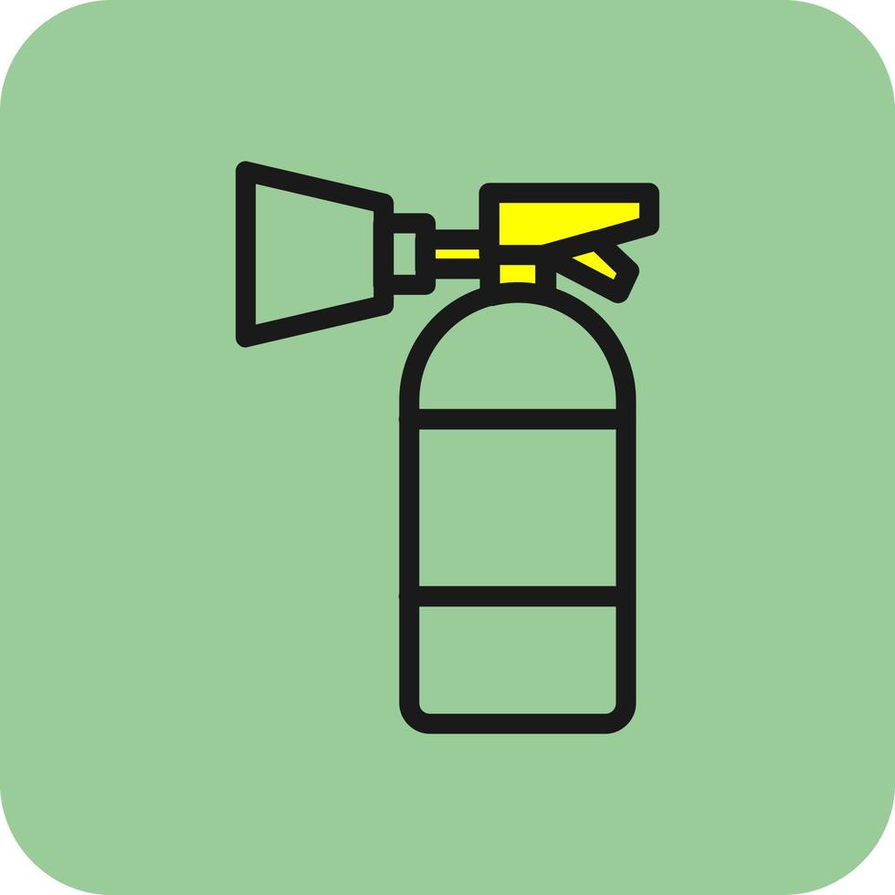 Fire Extinguisher Vector Icon Design