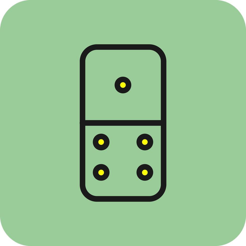 Dice Vector Icon Design