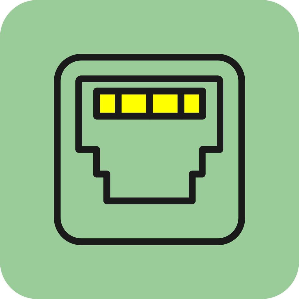 Ethernet Vector Icon Design