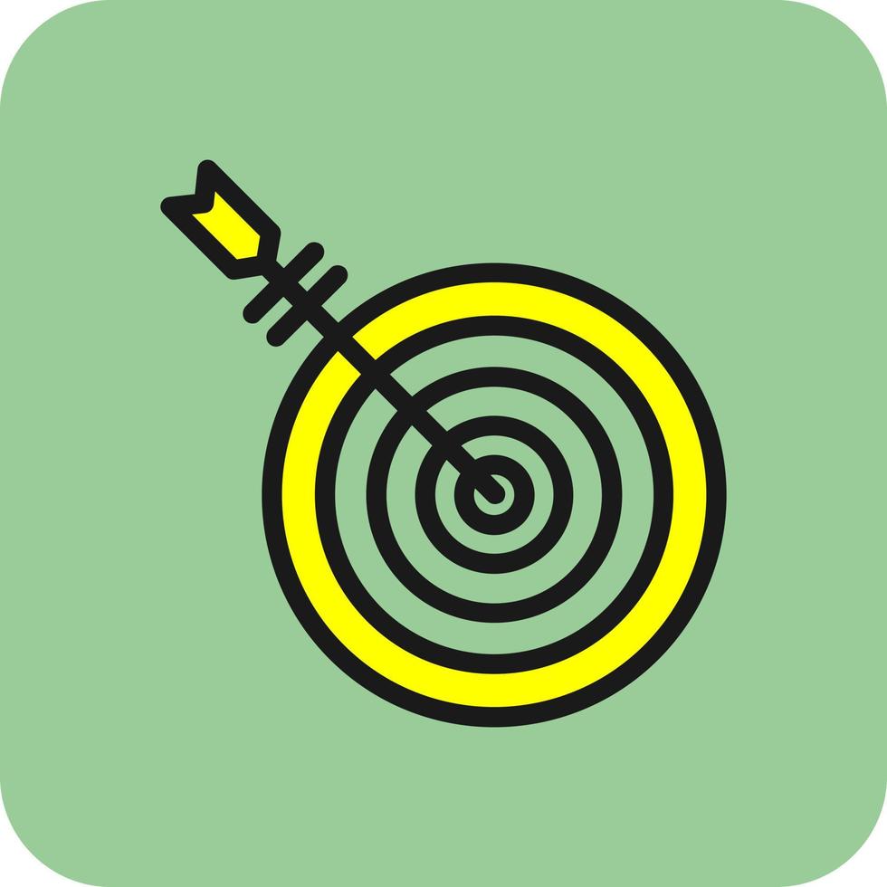 Bullseye Vector Icon Design