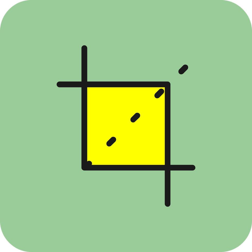 Crop Vector Icon Design