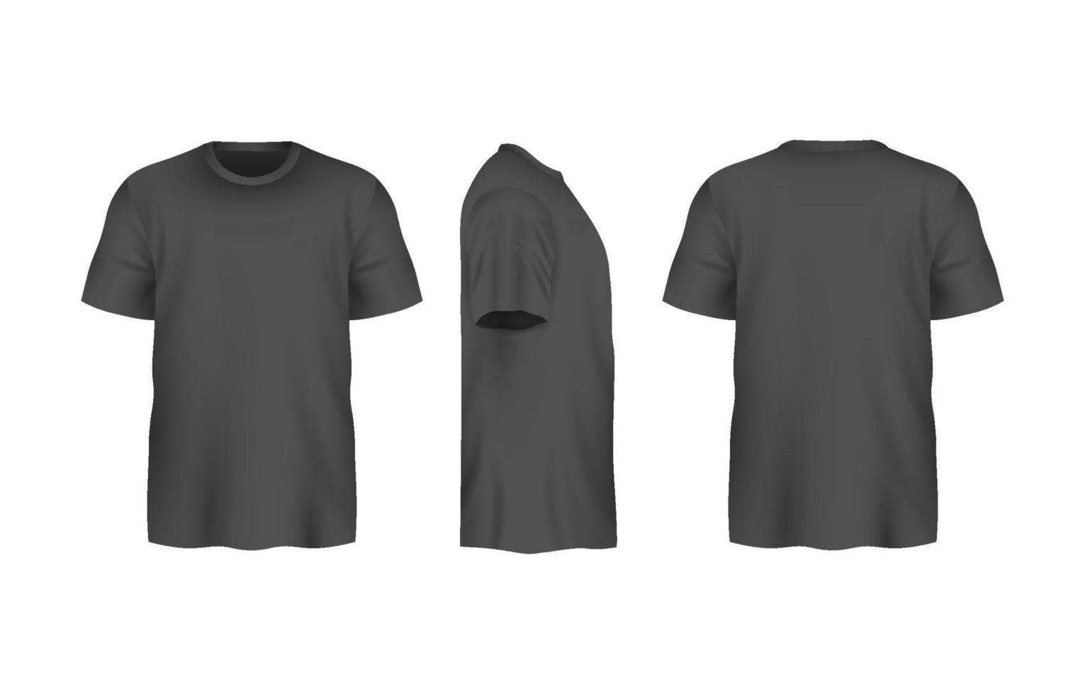 Gray Tshirt Template Images – Browse 33,517 Stock Photos, Vectors