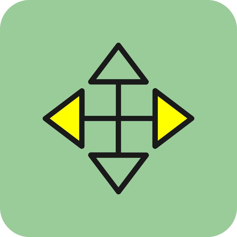 Arrows Alt Vector Icon Design