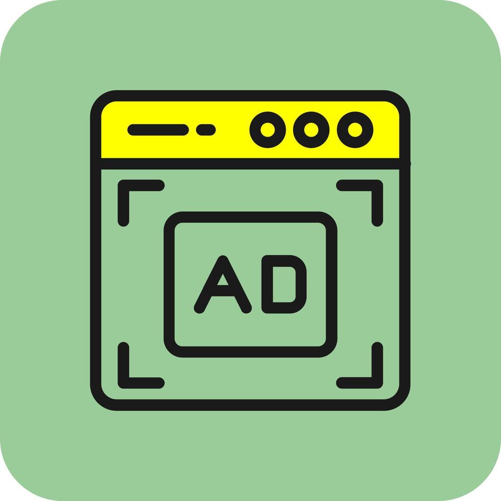 Ad Vector Icon Design