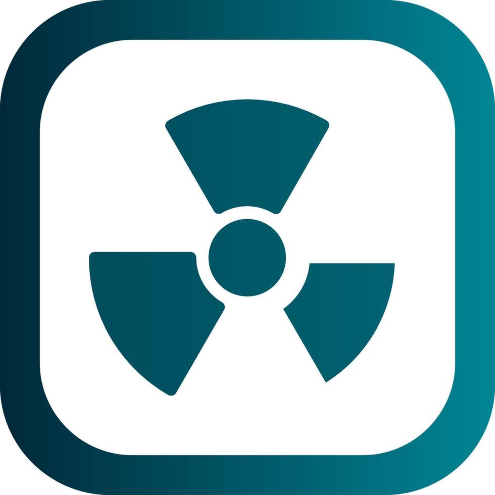 Radiation Vector Icon Design