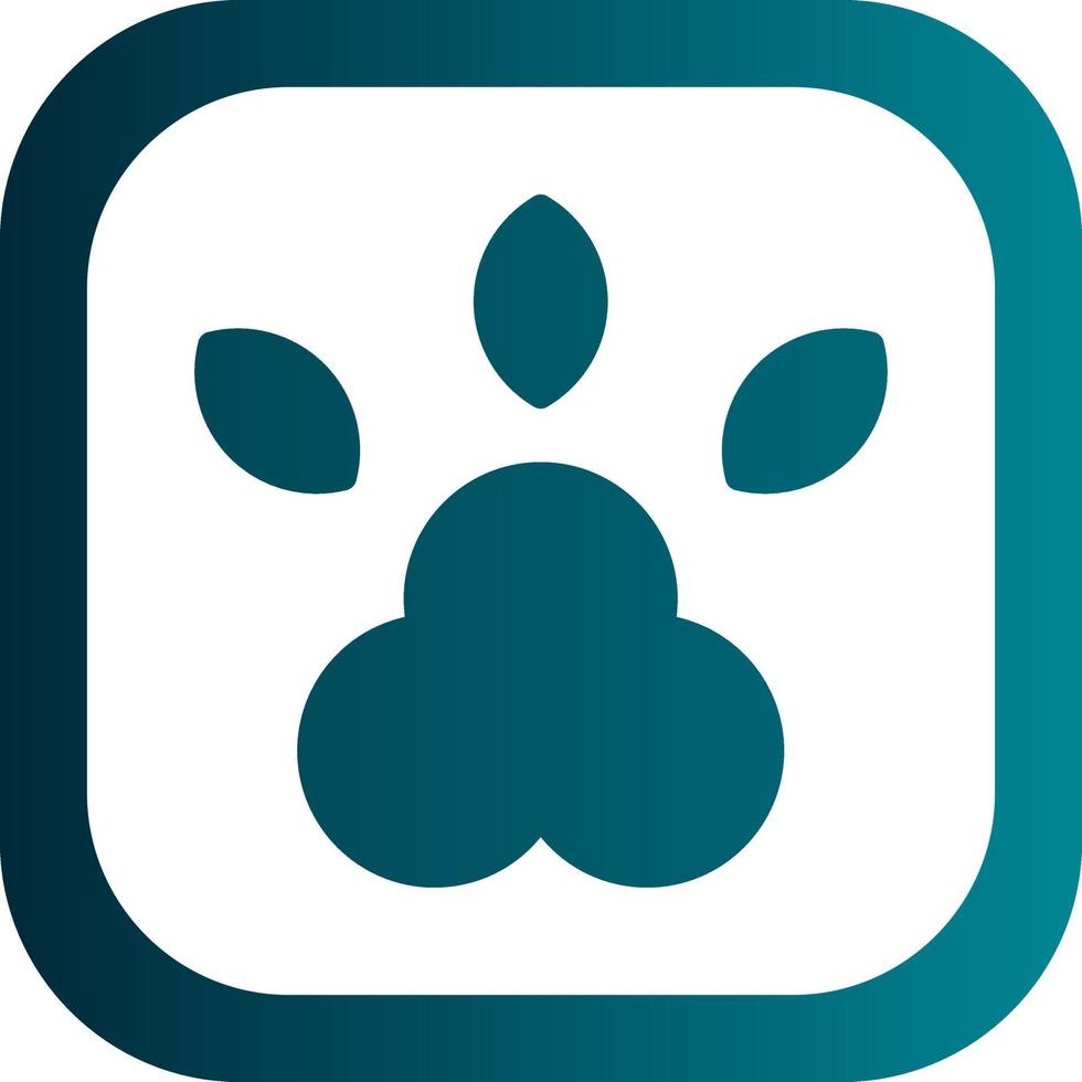 Paw Vector Icon Design