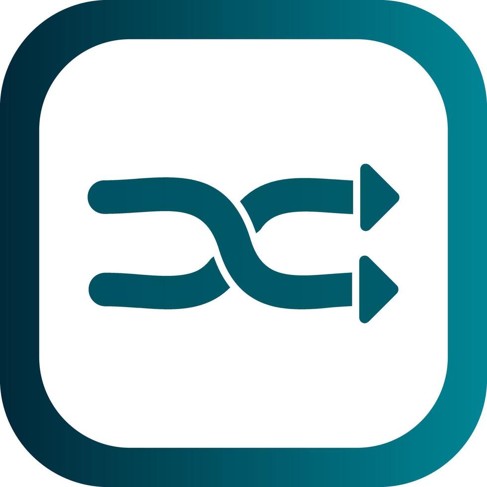 Shuffle Vector Icon Design