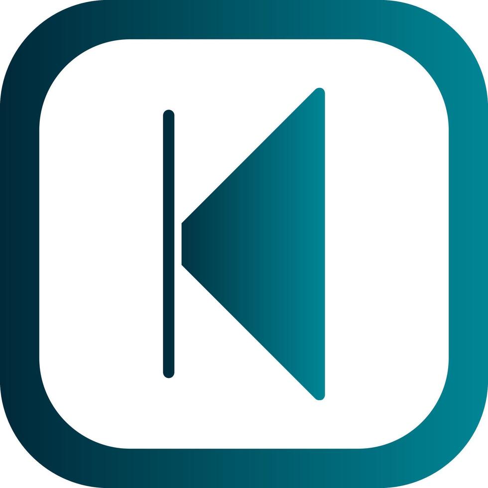 Skip Vector Icon Design