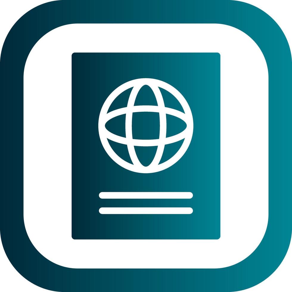 Passport Vector Icon Design