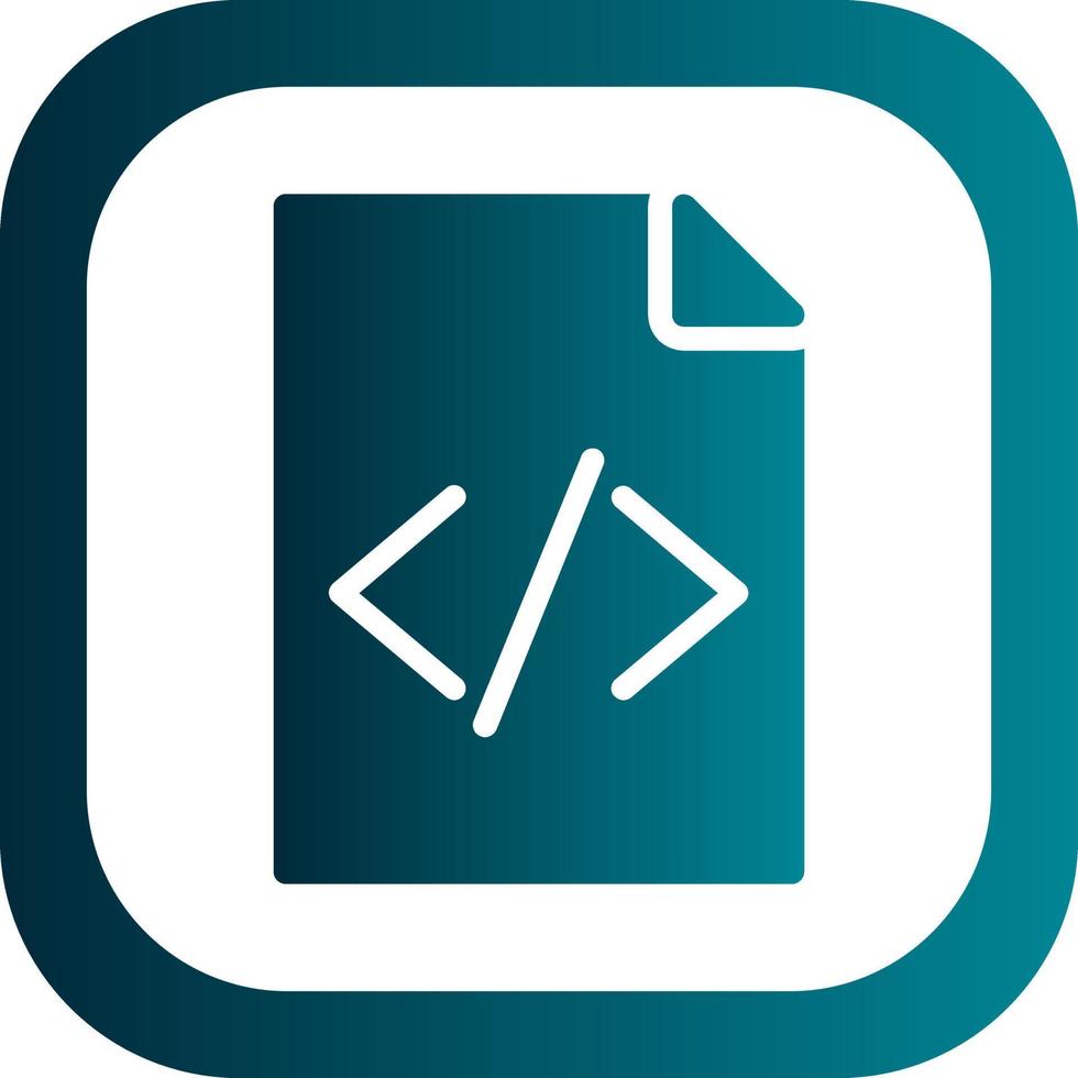File Code Vector Icon Design