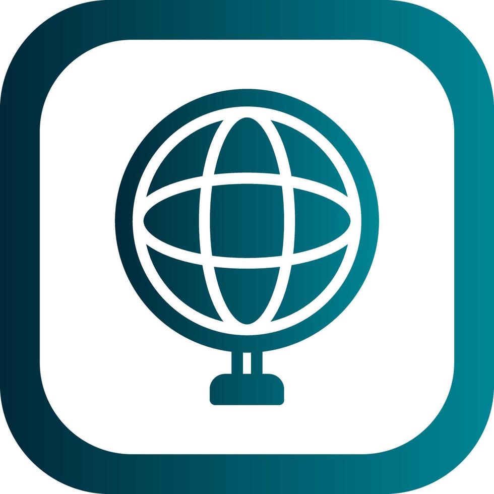 Globe Vector Icon Design