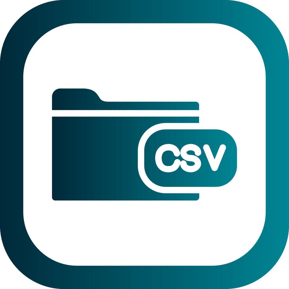 File Csv Vector Icon Design