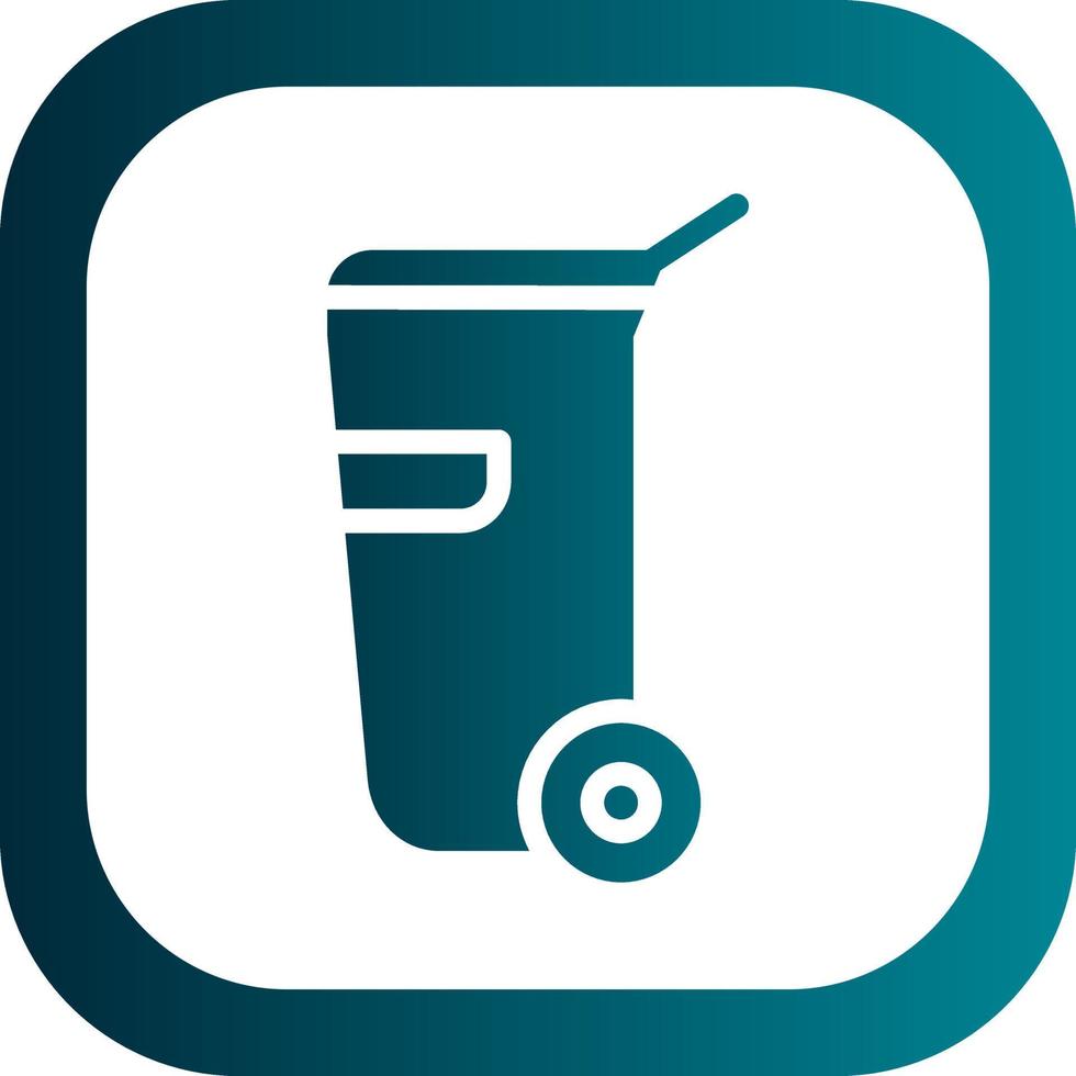 Dumpster Vector Icon Design